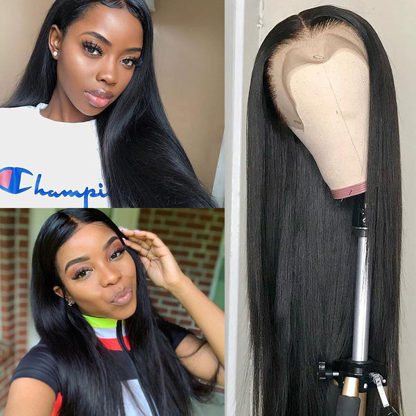 13x4 150% HD Lace Front Wig Human Hair Straight