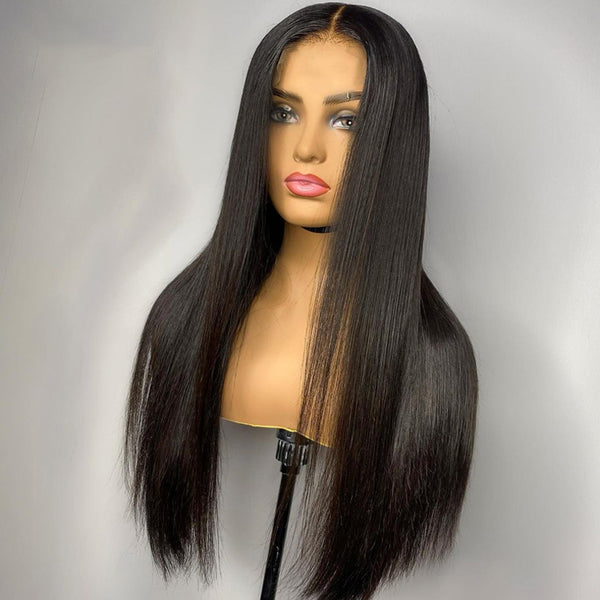 250% 13x4 Lace Front Wig Human Hair Straight