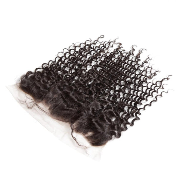 13x4 Lace Frontal Brazilian Hair Deep Wave