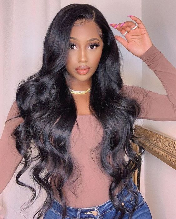 13x4 150% HD Lace Front Glueless Wig Human Hair Body Wave