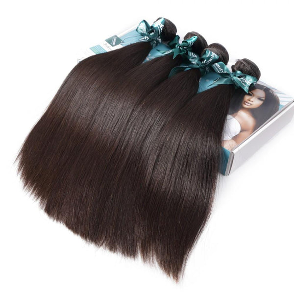 8A Hair Weave 1Pcs/3Pcs Brazilian Hair Straight