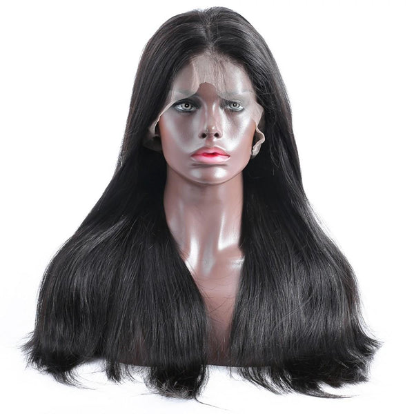 13x6 150% Pre-Plucked Straight Lace Front Wig