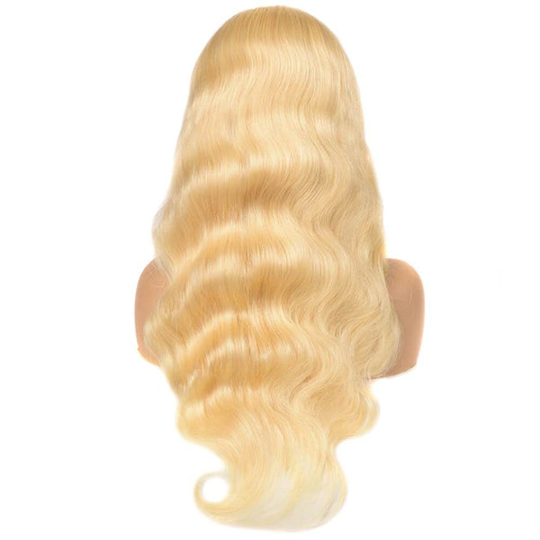 13x4 150%  #613 Blonde Hair HD Lace Body Wave Lace Front Wig
